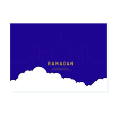 ramadan kareem is muslim event, arabic calligraphy for islamic greeting background