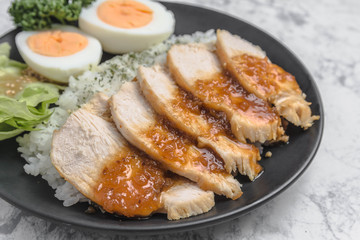 カフェランチ　チキン料理