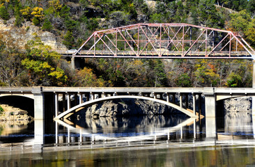 bridge over the river