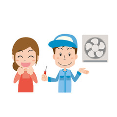 Fototapeta premium 換気扇 取り付け 工事 業者 修理
