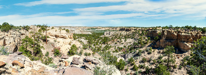Fototapeta na wymiar Lybrook New Mexico Wilderness Scenery 