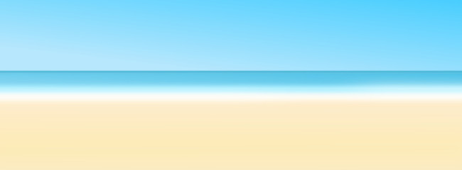 Playa mar minimalista colores básicos simple