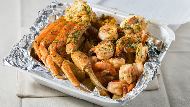 Southern Comfort Food: Seafood Boil In Bag