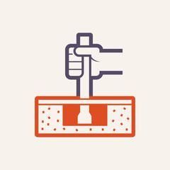 Field density test for laboratory by sand cone method or bulk of sand replacement. Include apparatus, hand, tool at field. Procedure of ASTM, civil engineering  for soil compaction, road construction.