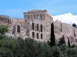 Parthenon and Odeion
