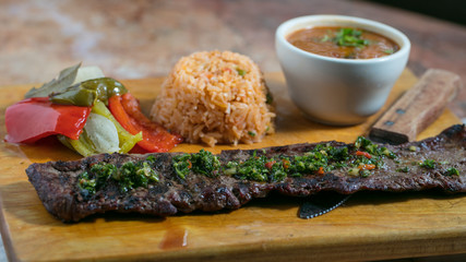 Mexican Meat Churrasco Meal