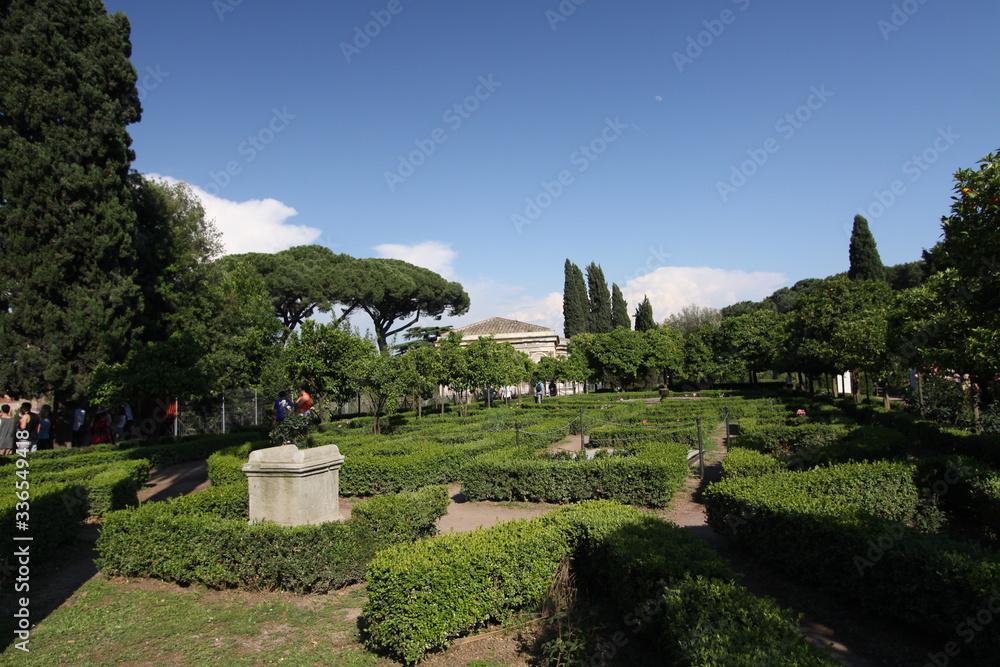 Wall mural Farnese Gardens