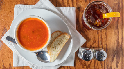 tomato basil soul and bread