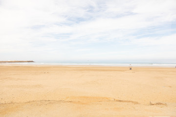 Solitary beaches of the north of morroco