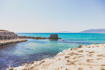 Sea Coast of Tarifa in the south of Europe