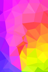 Purple vivid polygonal abstract background