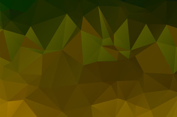 Abstract triangle gold and Yellow background texture