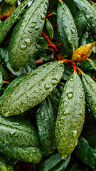 Plants in a rainforest 
