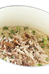 Japanese food, pacific saury and steamed rice 