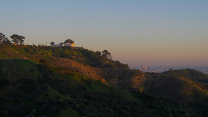 Fototapeta premium Griffith Observatory in Los Angeles - travel photography
