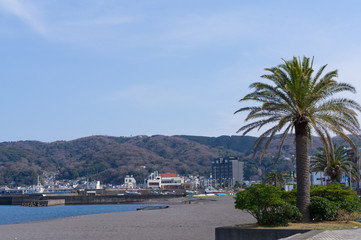 静岡県伊東市のオレンジビーチ