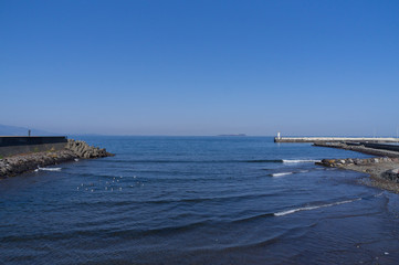 静岡県伊東市のオレンジビーチ