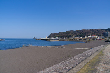 静岡県伊東市のオレンジビーチ
