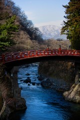 bridge over the river.
nikko japan