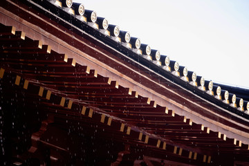 close up roof