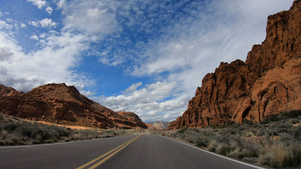 Road trip at Snow Canyon in Utah - travel photography
