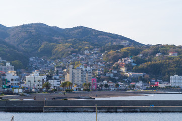 静岡県伊東市のオレンジビーチ