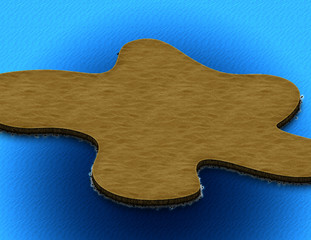 desert + water landscape