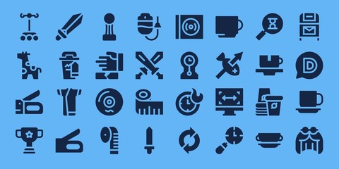 long icon set