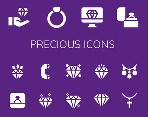precious icon set