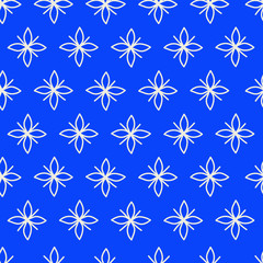 Fototapeta premium seamless pattern, flower art surface design for fabric scarf and decor 