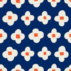 seamless pattern, flower art surface design for fabric scarf and decor
