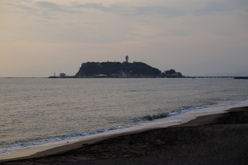 Obraz premium 湘南江ノ島