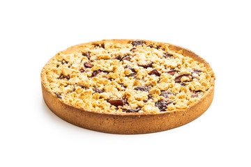 Sweet plum pie.
