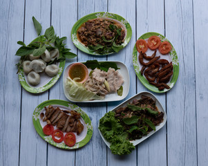 Thai Food Platter Mix 8