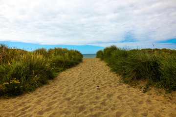 path to the sea beach