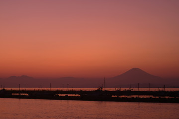 Fototapeta na wymiar 湘南江ノ島