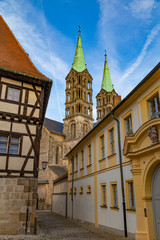 Fototapeta na wymiar Medieval town Bamberg. Germany.