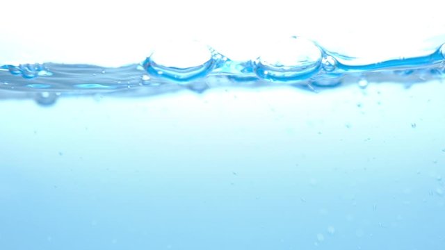 Water splash, Slow motion water wave 
