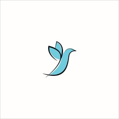 bird blue logo