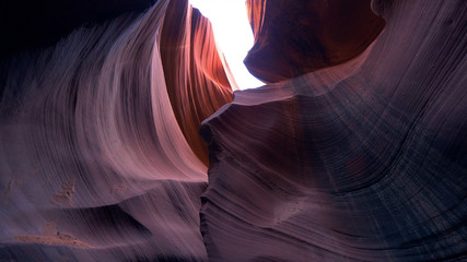 Antelope Canyon - amazing colors of the sandstone rocks - travel photography