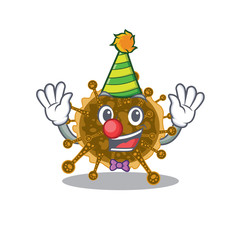 cartoon character design concept of cute clown negarnaviricota