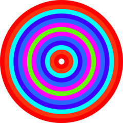 Circle halftone element, monochrome abstract graphic for DTP, prepress or generic concepts.