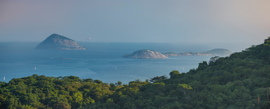 Kagarras is a desert island south of Ipanema Beach in Rio de Janeiro.