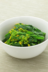 菜の花のおひたし