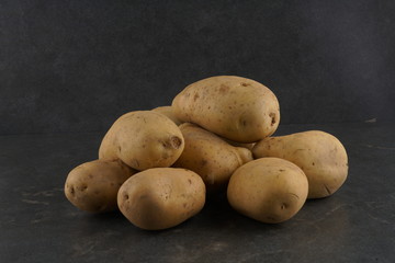 Potatoes stock photo