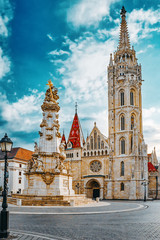Fototapeta premium St. Matthias Church in Budapest. One of the main temple in Hungary.