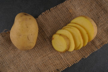 Fresh Potatoes stock photo