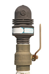 water tap with handle