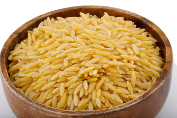 barley noodle in the plate