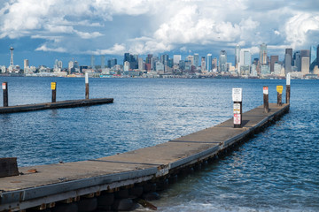 Fototapeta premium pier in the port